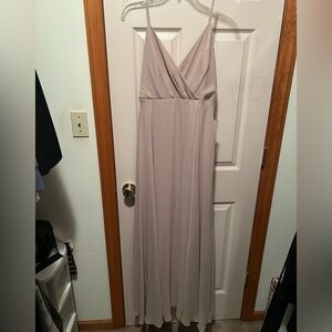 Birdy Grey Kaia Bridesmaid Dress – Taupe – Medium – NEW
